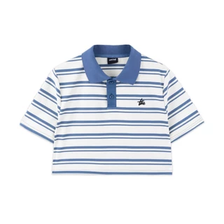 URTHE - เสื้อโปโลครอป เเขนสั้น รุ่น STP POLO CROP