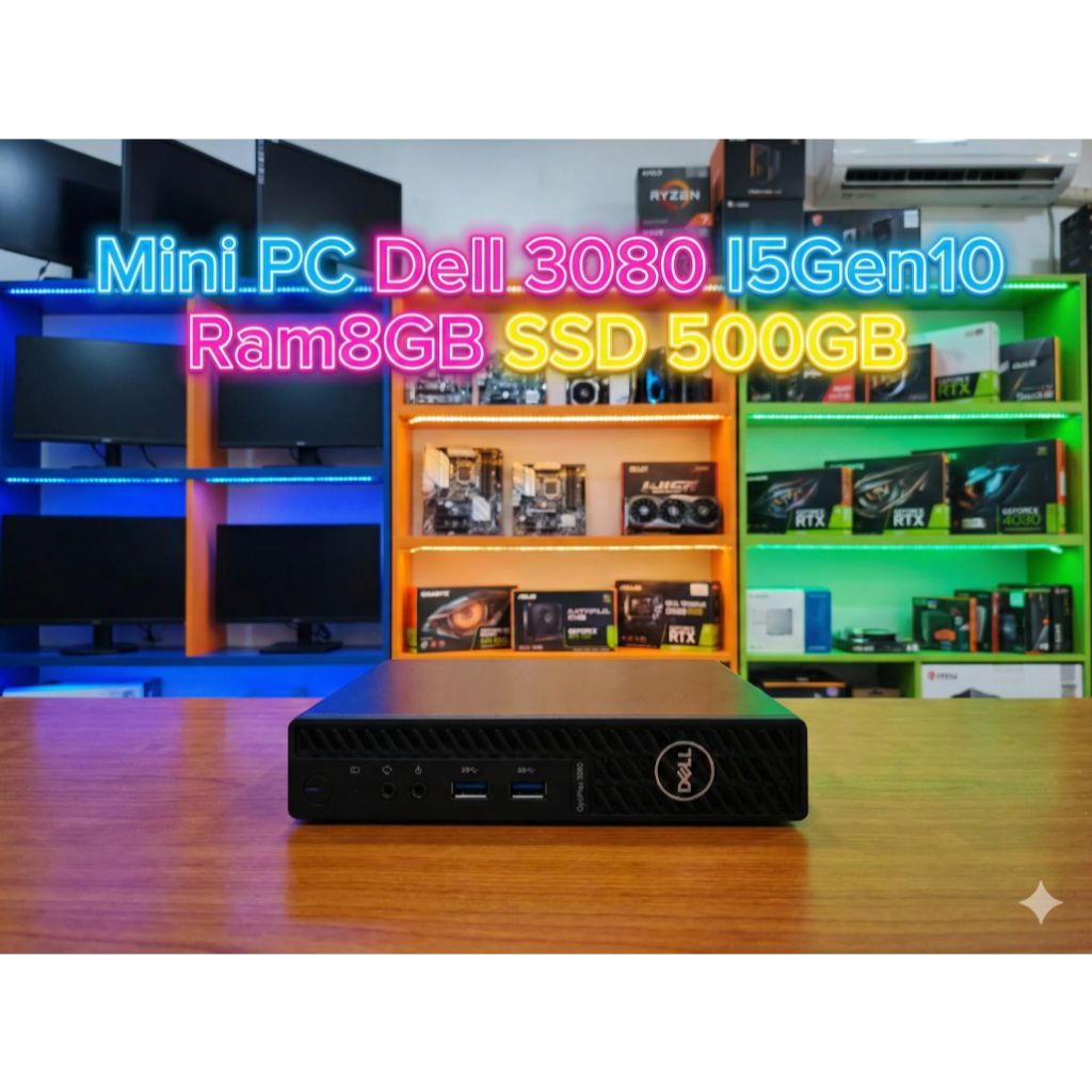 🔥คอมจิ๋วตัวแรง🔥 Mini PC Dell OptiPlex 3080 Micro | i5 Gen10 | Ram 8GB ...