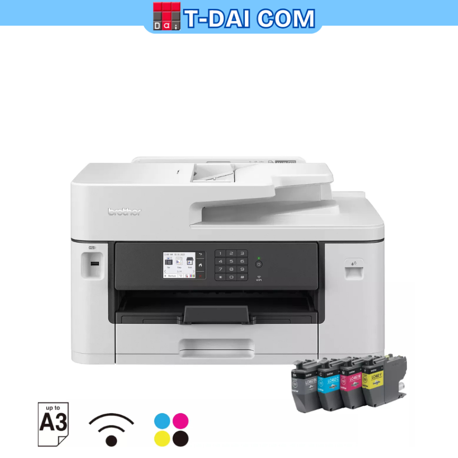 Brother MFC-J2340DW อิงค์แทงค์ พิมพ์สี A3 (หมึกแท้ + ประกัน 2 ปี)