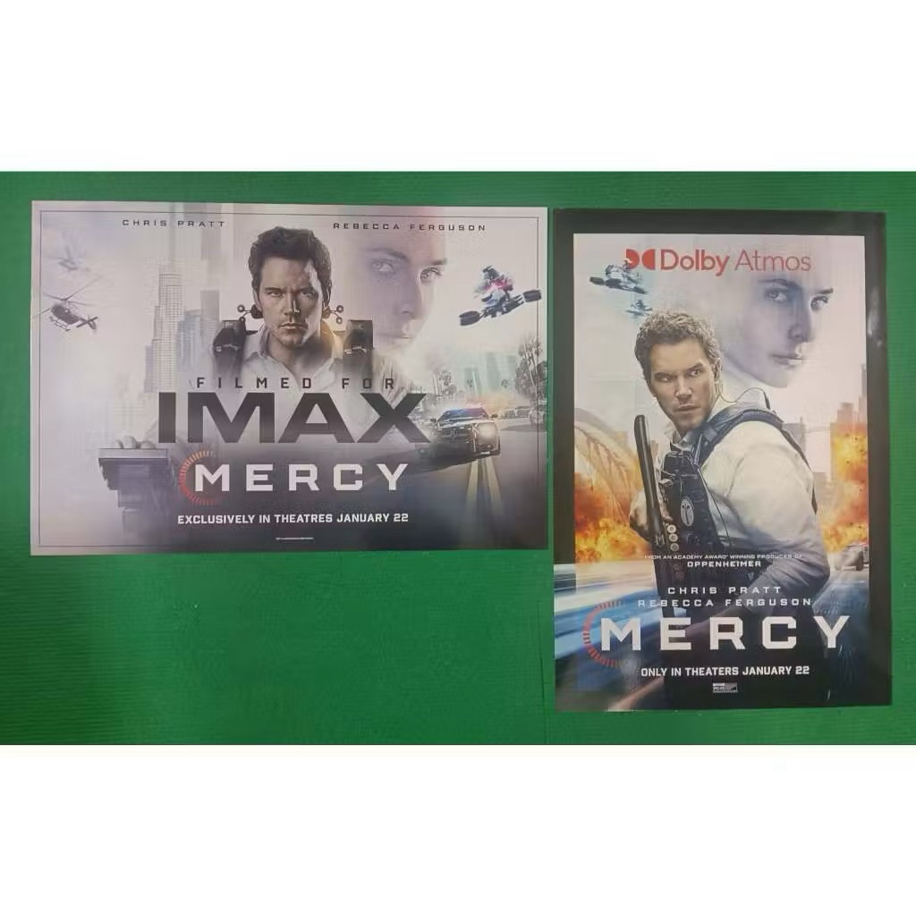 (ทักลด50%) ส่งด่วน กทม. โปสเตอร์ Imax เมอซี Mercy 90 นาที สั่งตาย ขนาด ...