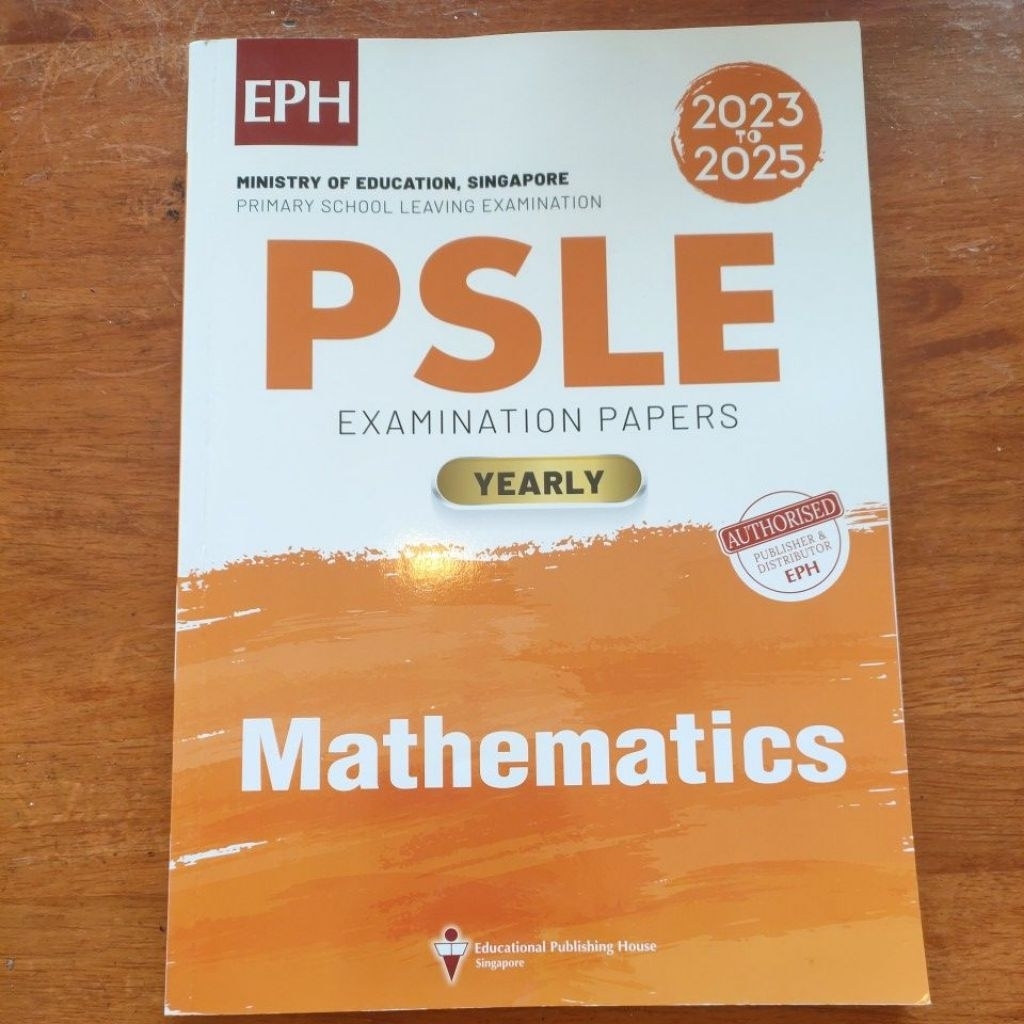 ข้อสอบ psle ล่าสุด 2023-2025 mathematics(สิงคโปร์) | Shopee Thailand