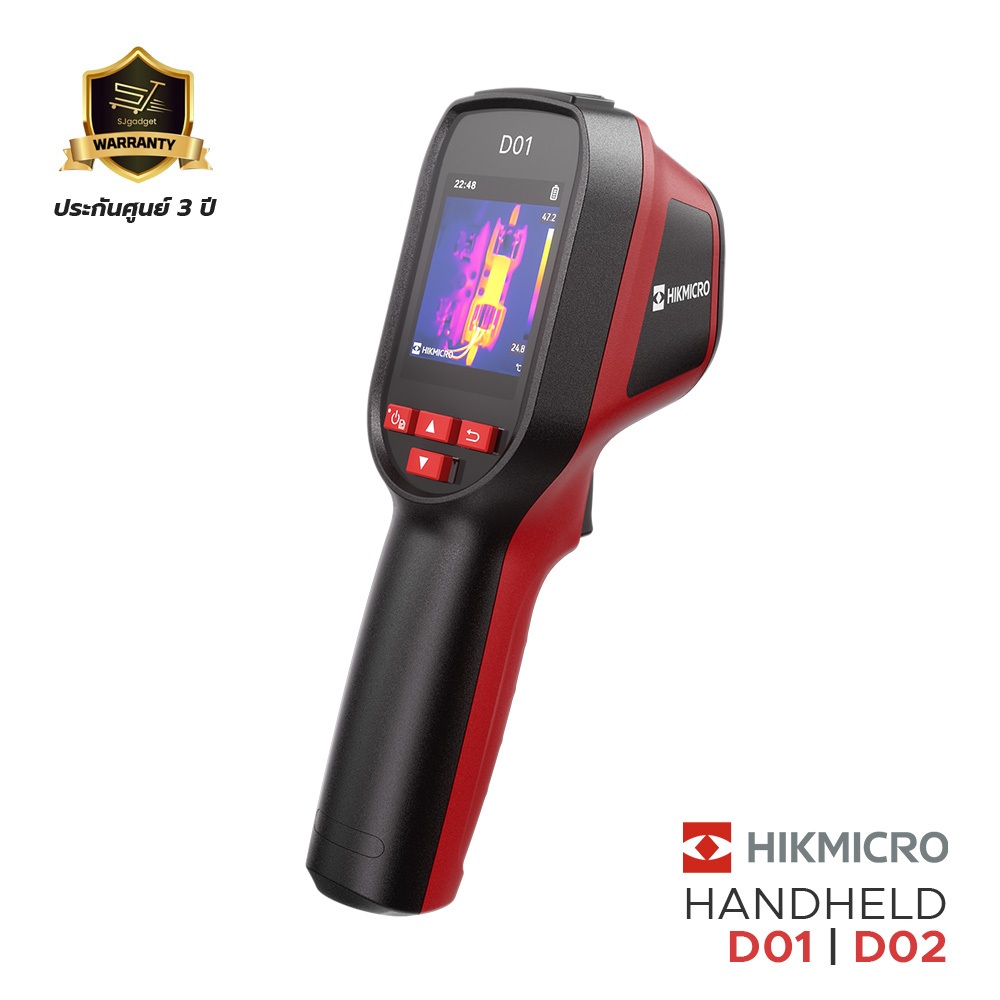 HIKMICRO Eco Series รุ่น D01 D02 กล้องถ่ายภาพความร้อน Handheld Thermal ...