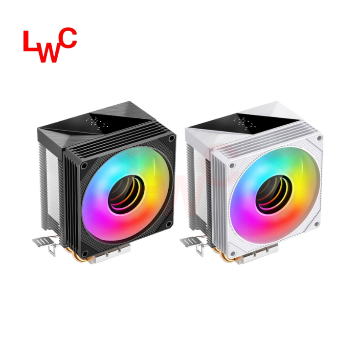 CPU COOLER KF200-DGT JUNGLE LEOPARD พร้อมไฟ LED แสดงอุณหภูมิซีพียู จำหน่ายโดย LWC