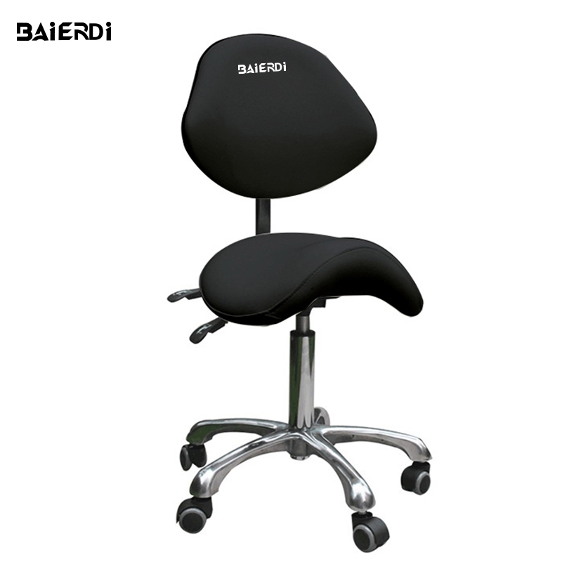 BAIERD Iเก้าอี้อานม้า เก้าอี้ร้านเสริมสวย มัลติฟังก์ชั่ปรับอานสตูลสักโร ...
