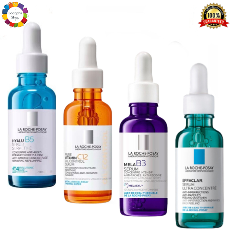 La Roche Hyalu B5 Serum / La Roche Effaclar Serum / Mela B3 Serum 30 ml ...