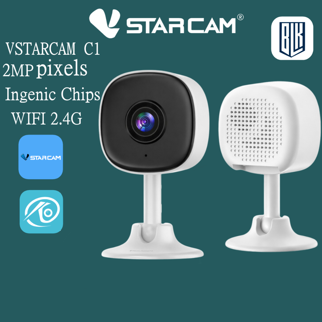 VSTARCAM C1 2MP กล้องเฝ้าระวัง WIFI 2.4GHz WiFi Camera กล้องวงจรปิด ใน ...