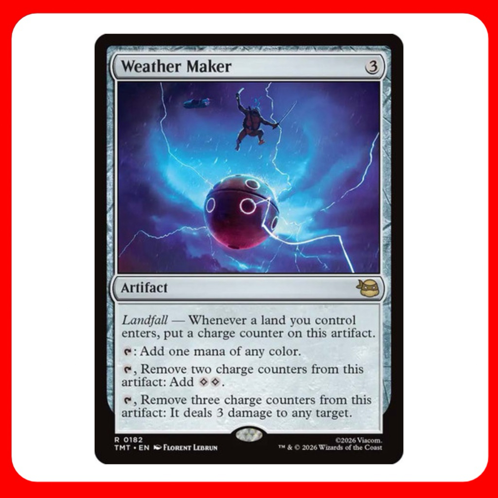 [MTG] Weather Maker [TMT] [ARTIFACT] [RARE] [NORMAL] [ENG] (การ์ดเมจิค ...