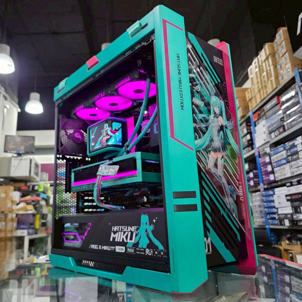 ASUS ROG STRIX HELIOS II GX601S HATSUNE MIKU EDITION CASE | Shopee