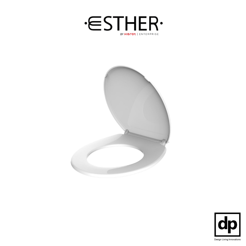 ESTHER ฝารองนั่งชัดโครก ทรงกลม รุ่น ECP-01-301-11 | Shopee Thailand
