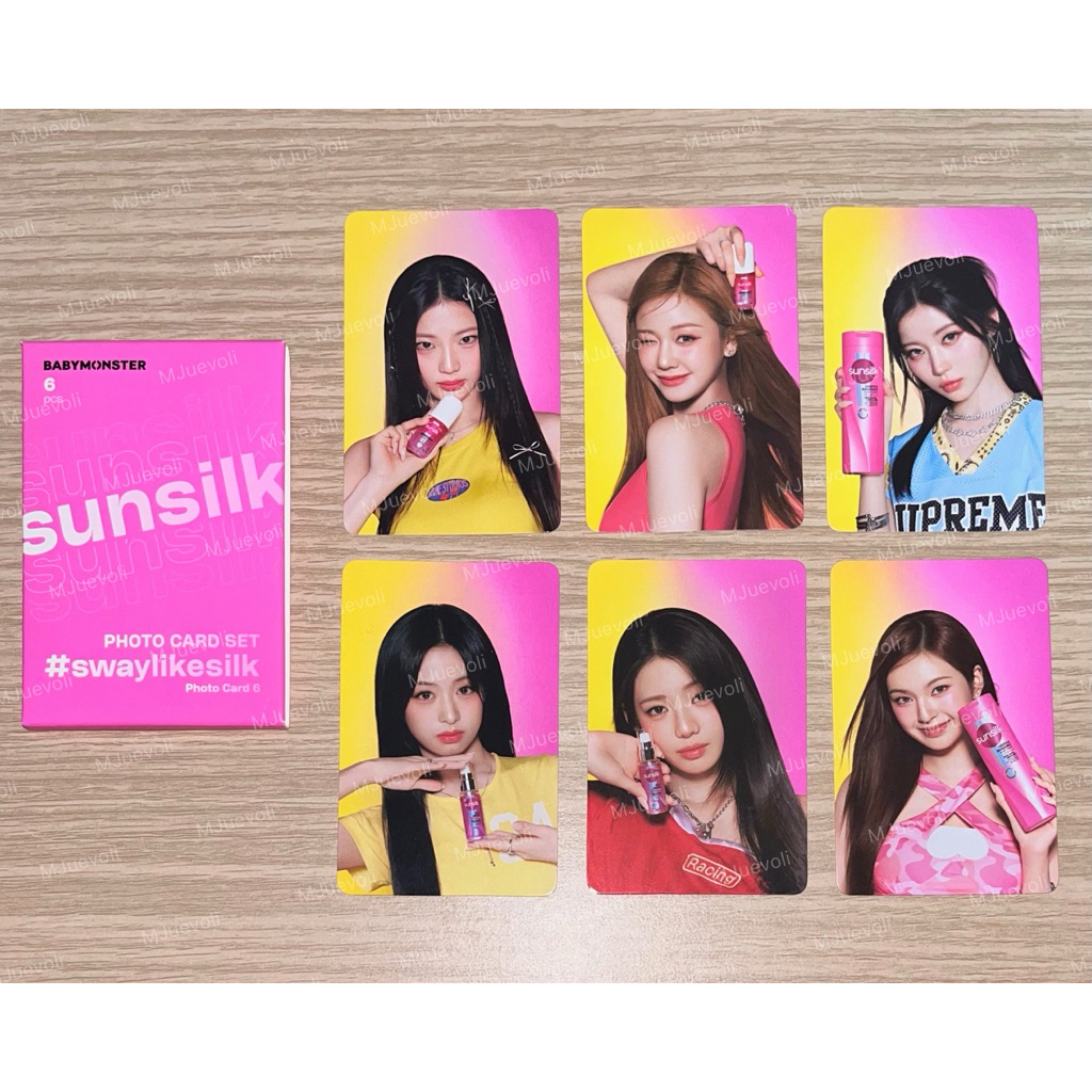 การ์ด Babymonster X Sunsilk (Thailand) | Shopee Thailand
