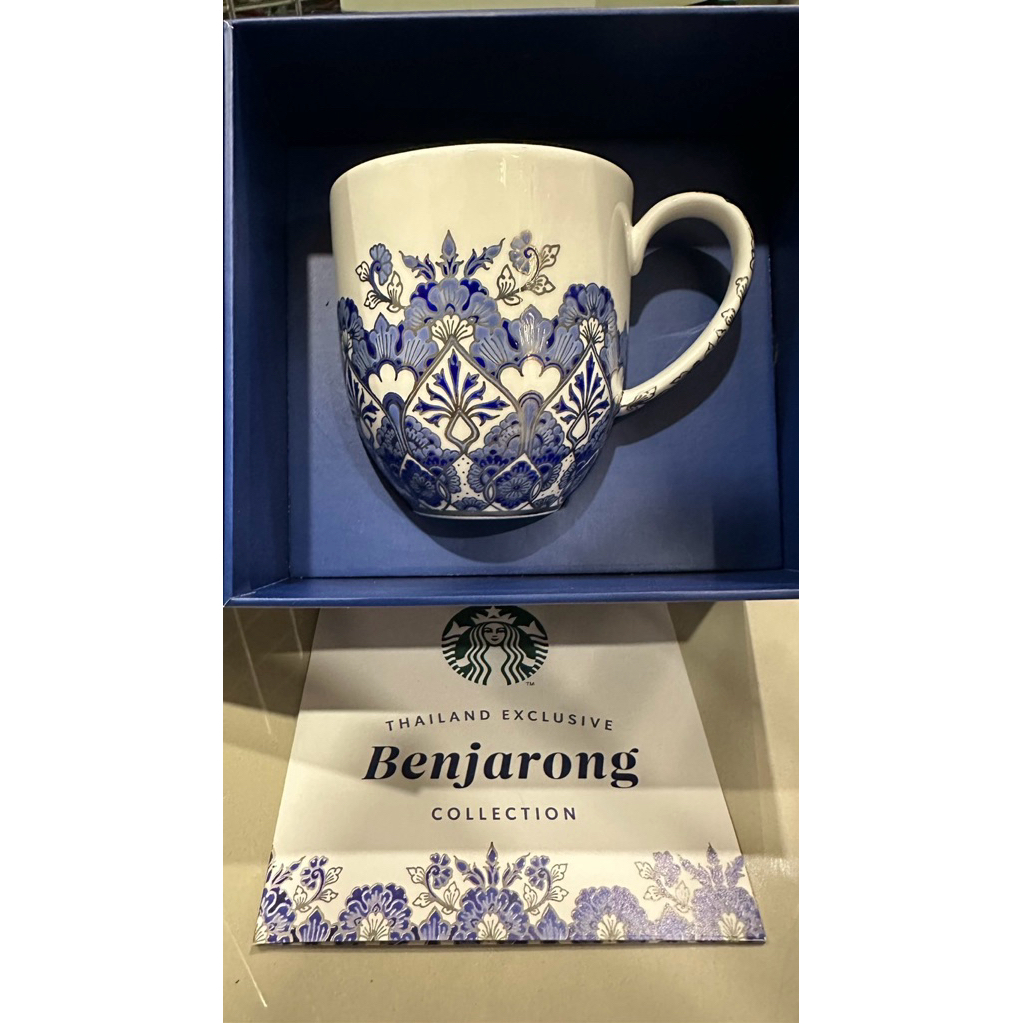 💯%Starbucks Benjarong Mug Set รวมแก้วเบญจรงค์สตาร์บัคส์ ทุกรุ่น