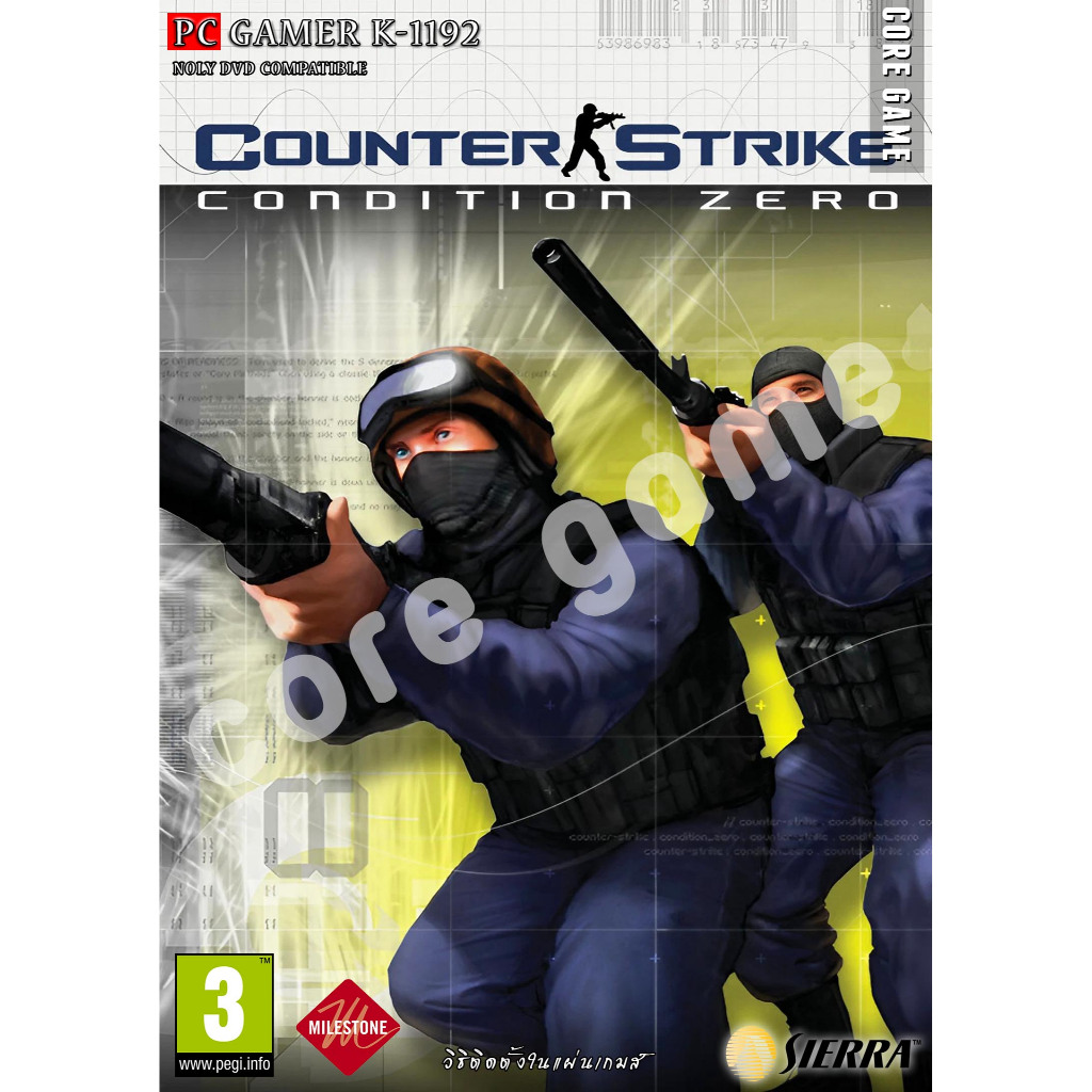 Counter Strike Condition Zero แผ่นและแฟลชไดร์ฟ เกมส์ คอมพิวเตอร์ Pc และ ...