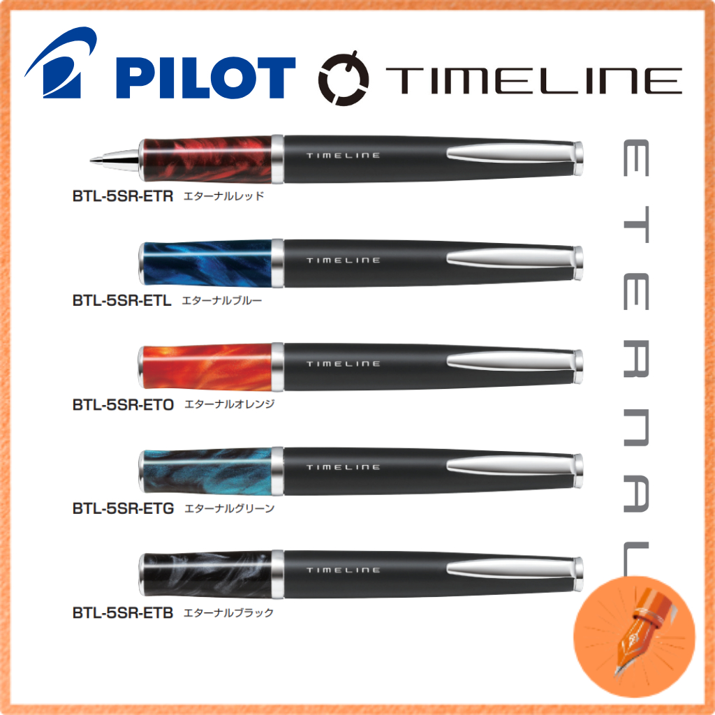 Pilot oil-based ballpoint pen timeline (Eternal) | Shopee Thailand