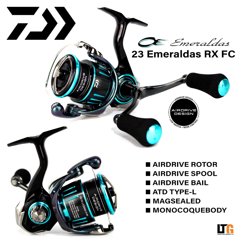 ✨ รอกสปิน Daiwa Emeraldas RX FC LT 2500S-H-DH ปี 2023 | Shopee