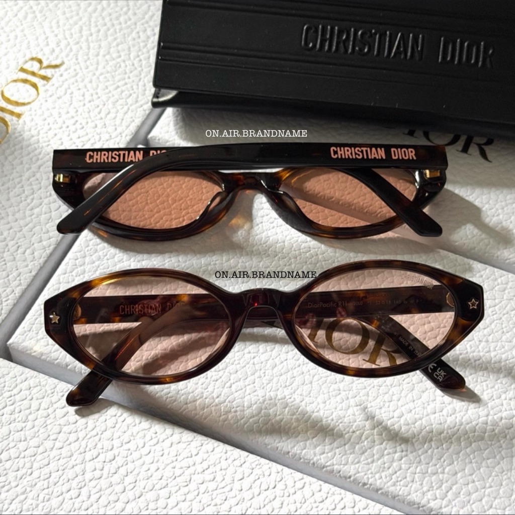 🎉ของแท้💯New dior sunglasses pacific R1F R1L แว่นกันแดด คอลใหม่ น่ารัก ...
