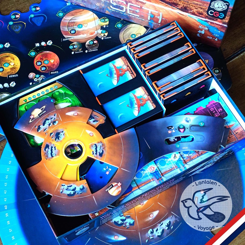 [Pre-Order] SETI Board Game Organizer (Core+Expansion) / Credit and ...