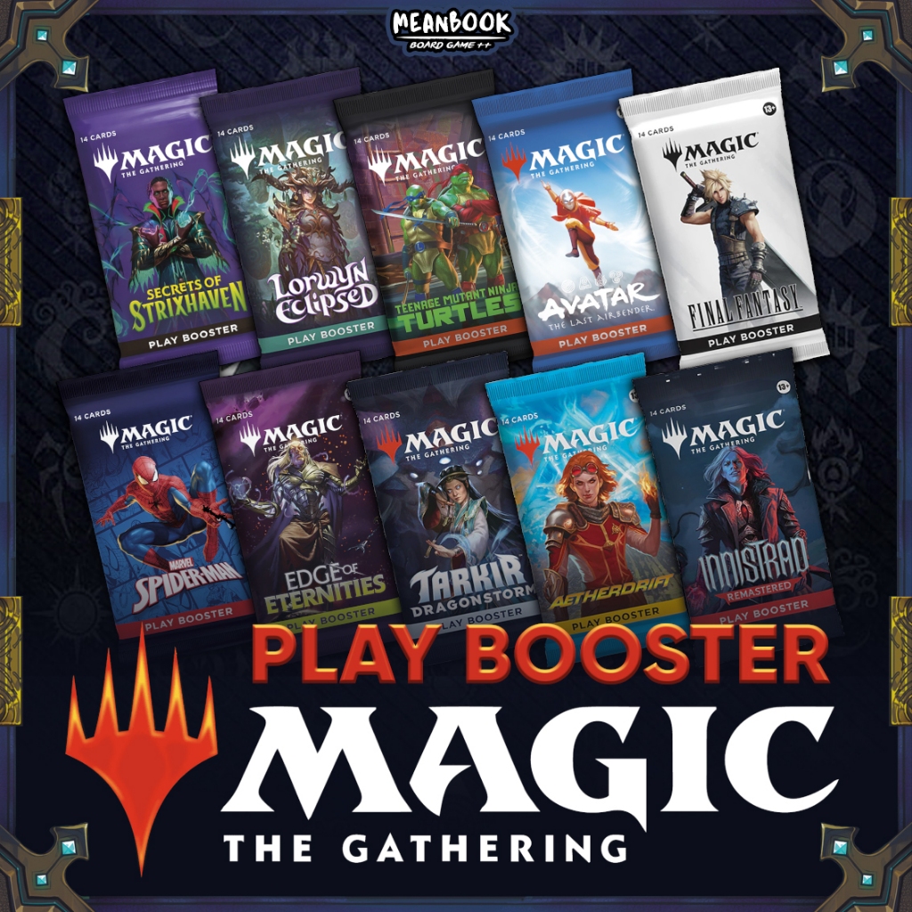 Magic The Gathering : MTG Play Booster Pack มีหลายแบบเลือกได้ / Secrets ...
