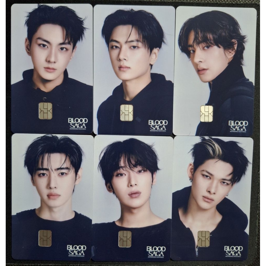 พร้อมส่ง] [Official] ENHYPEN BLOOD SAGA NAMANE CARD (Jungwon Jay