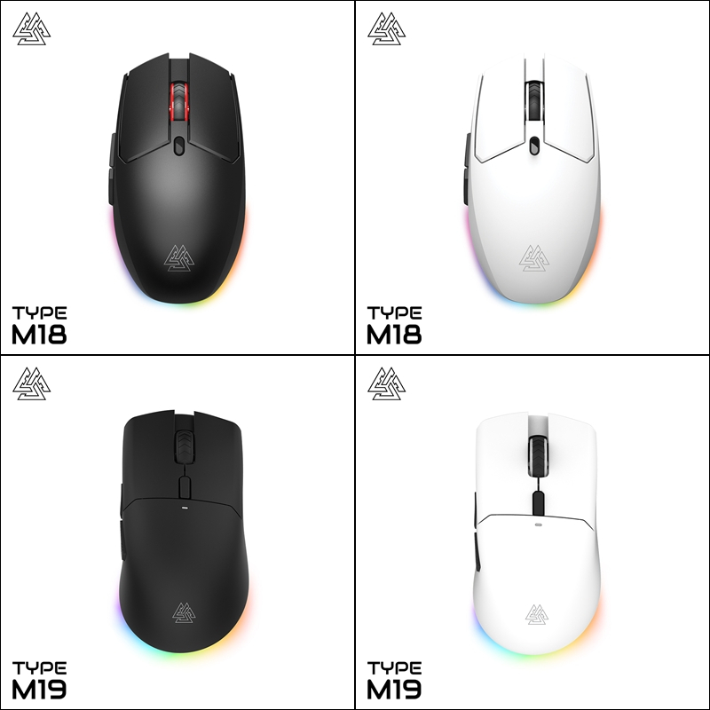 เมาส์เกมมิ่งไร้สาย EGA Type M18 M19 Silent Click Gaming Mouse Bluetooth ...