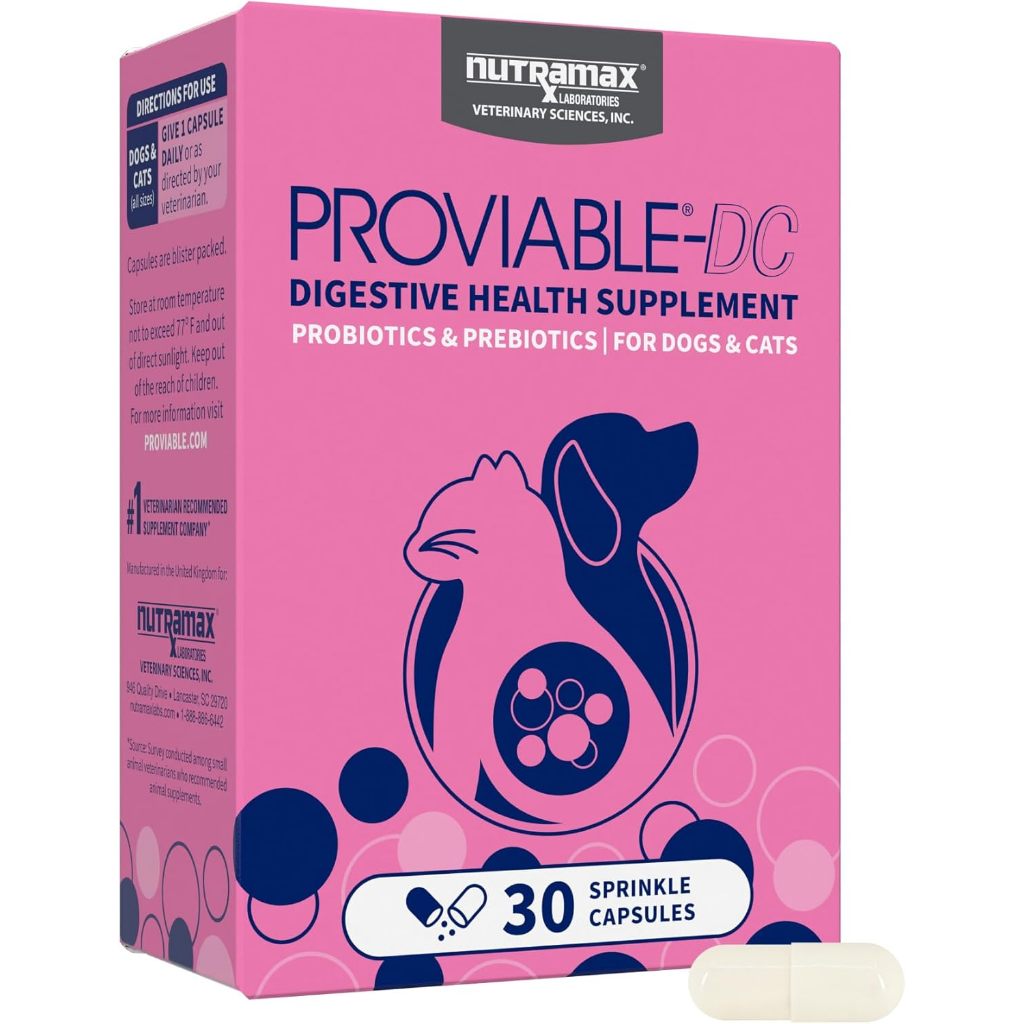 Nutramax Proviable-DC Probiotics & Prebiotics 30 Capsules