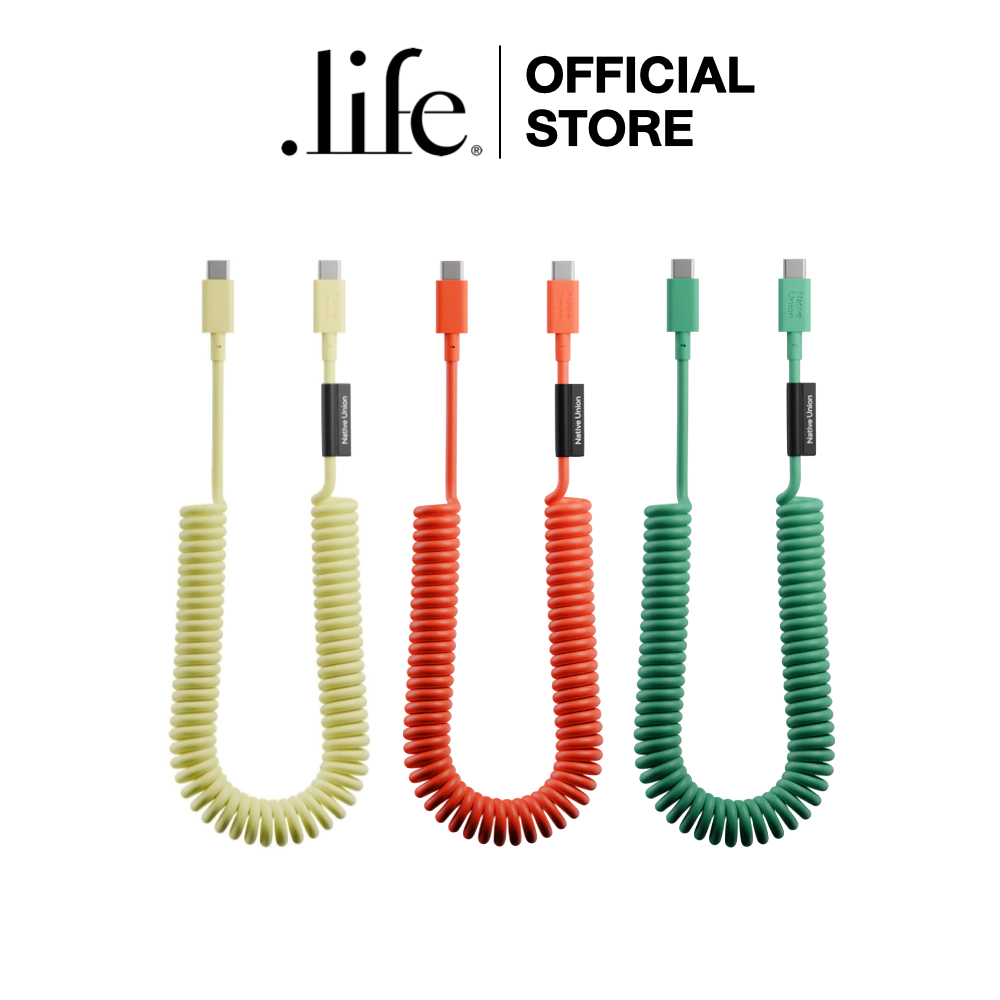 NATIVEUNION สายชาร์จ Pop Cable XL ความยาว 2.4 เมตร รองรับกำลังไฟสูงสุด ...