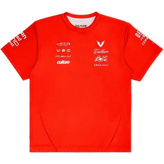 Culture Running Club Pole Position Running Shirt Velocity Red