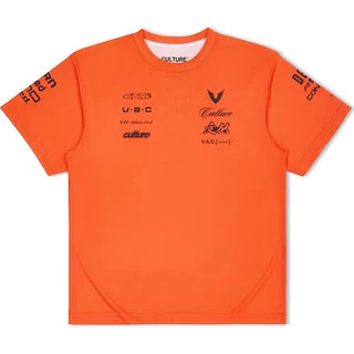 Culture Running Club Pole Position Running Shirt Apex Orange