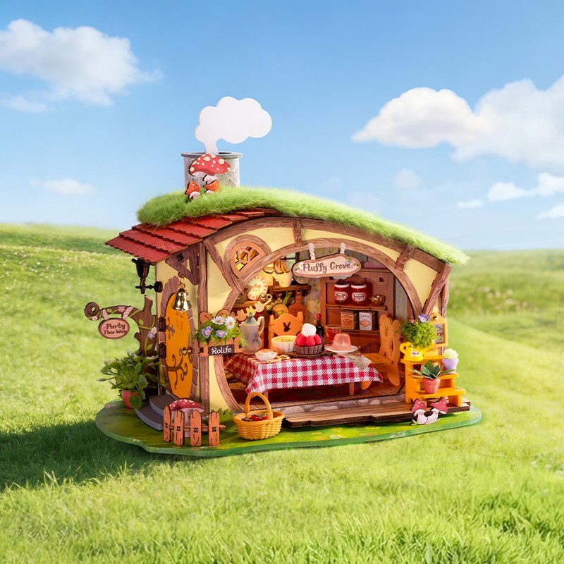 Rolife DIY Miniature House Fluffy Grove DG184
