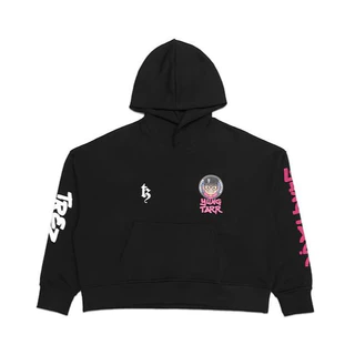 TZWORLDWIDE x YUNGTARR HOODIE BLACK