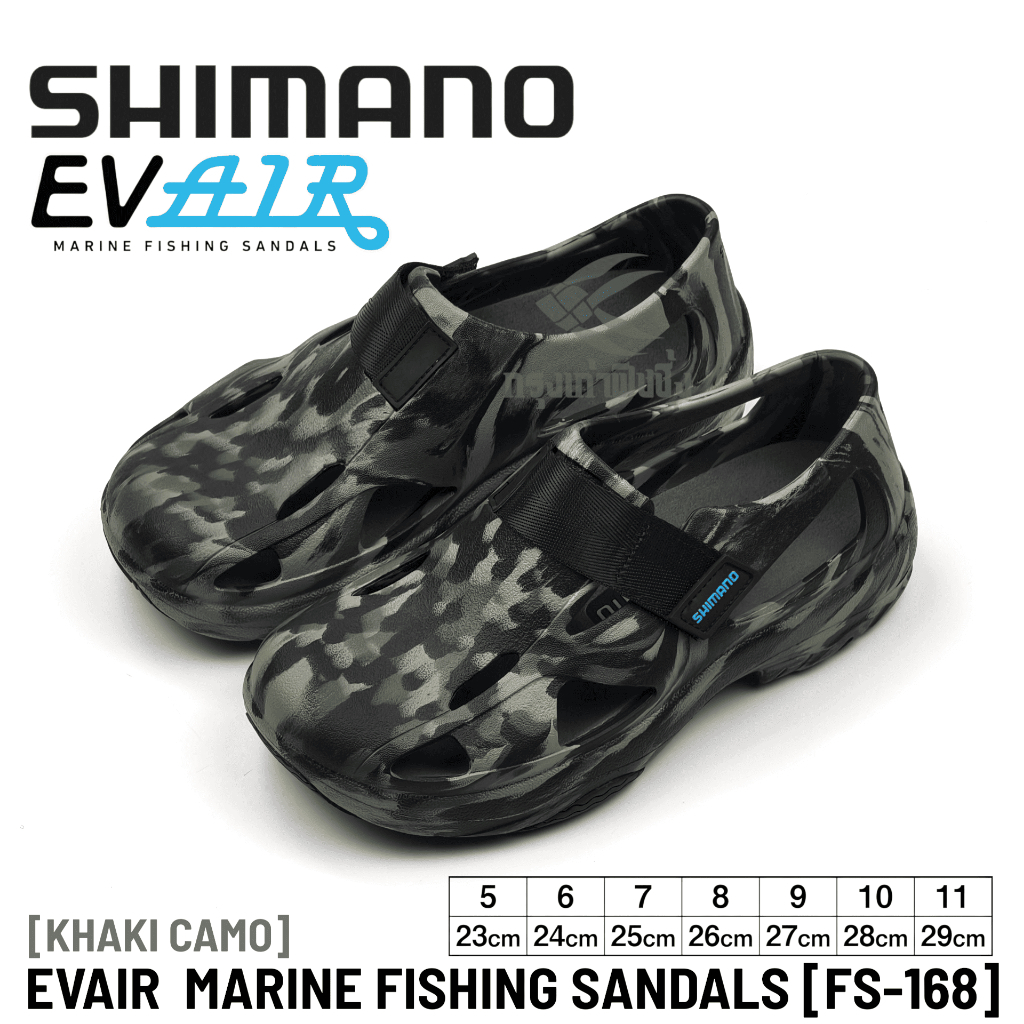 รองเท้าแตะยาง Shimano - EVAIR MARINE FISHING SANDALS [F-168] 2026 ...