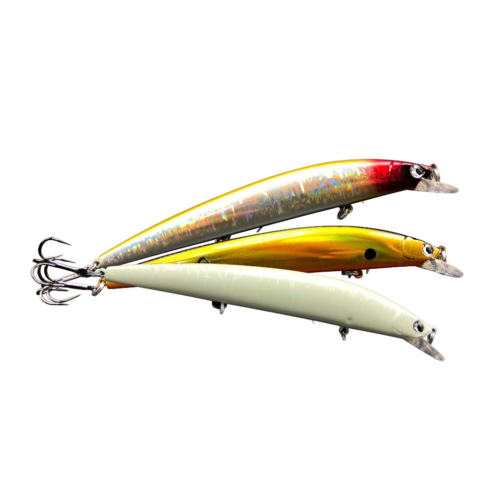 เหยื่อปลอม Prohunter Hard Runner 145 ขนาด 25G 145mm ประเภทลอยน้ำ UV ...