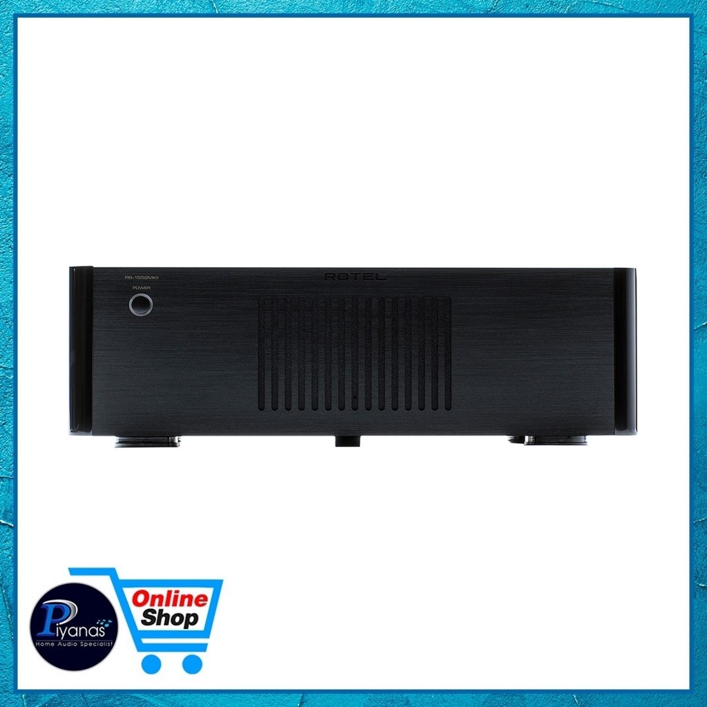 ROTEL : RB-1552 MKII (BLACK)/(SILVER) Power Amp /Piyanas electric/ปิยะ ...