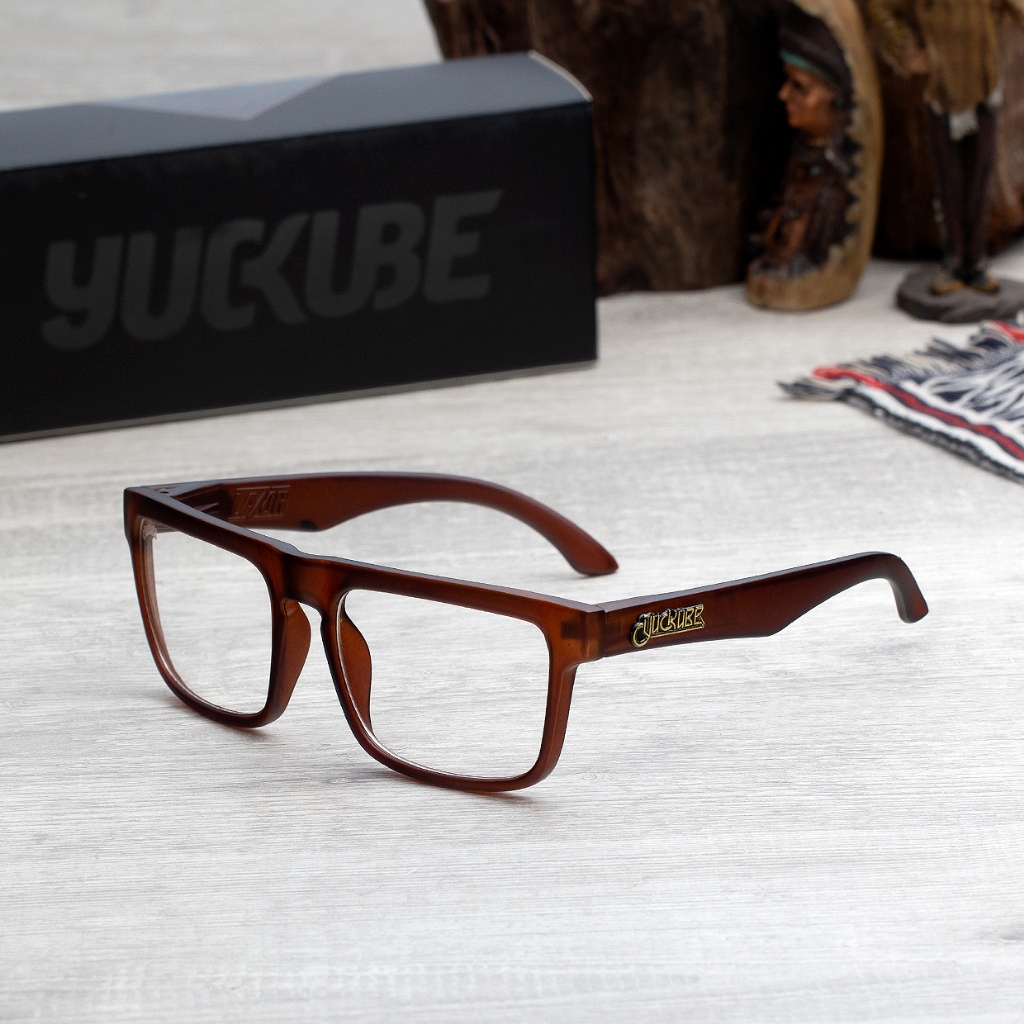 กรอบแว่นสายตา Yuckube : Lazor 2015 RX : Root Beer | Shopee Thailand