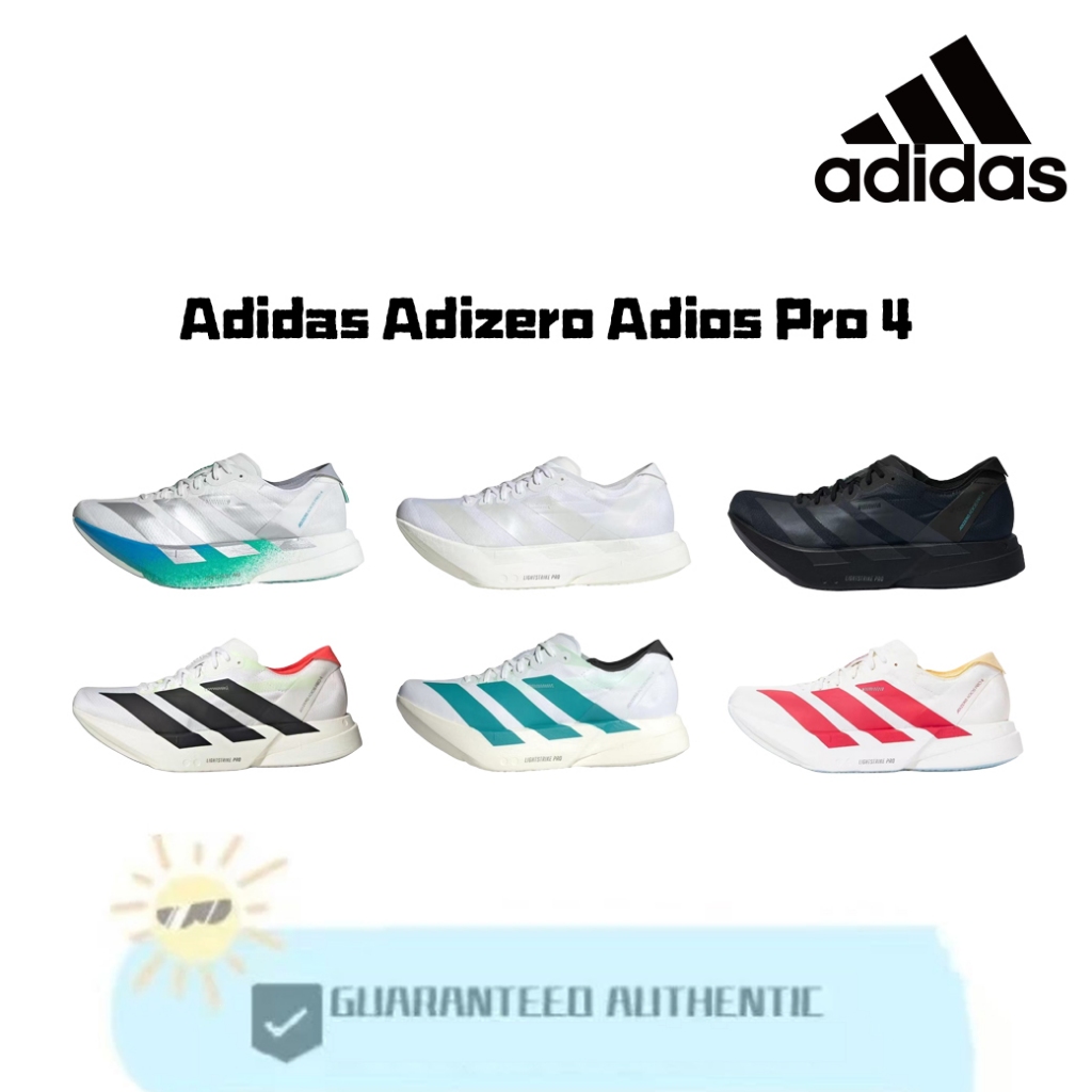 รองเท้า Adidas Adizero Adios Pro 4 รุ่น JR6354/JR6355/HQ7411/JR1267 ...