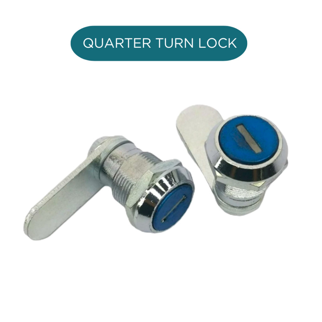 Quarter Turn Lock ล็อคหมุน 90 องศา (ล็อกหมุน 1/4 รอบ) สำหรับตู้ พร้อม ...