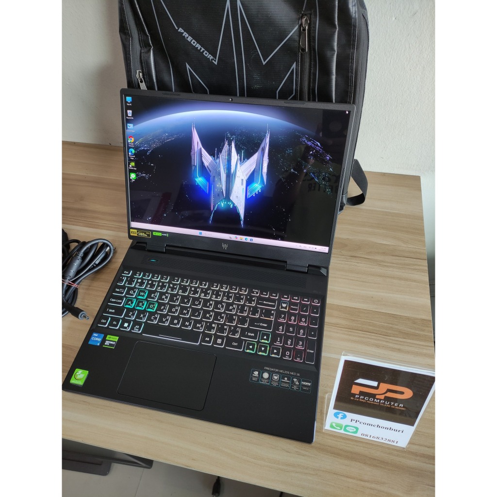 💻 โน๊ตบุ๊ค Acer Predator Helios Neo 16 RTX4060 เล่นเกมส์ ทำงานแรงๆ ...