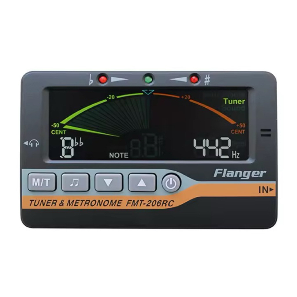 Flanger FMT-206RC Metro-Tuner Instrument Tuner Metronome and Tone ...