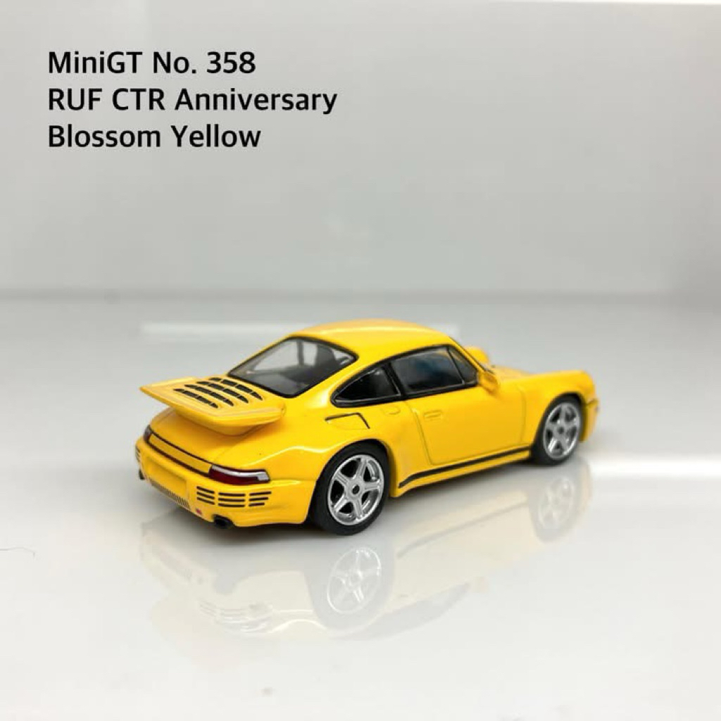 MiniGT No. 358-L RUF CTR Anniversary Blossom Yellow | Shopee Thailand