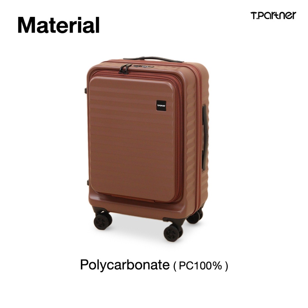 Tpartner รุ่น Pro-II Series กระเป๋าเดินทางดีไซน์เปิดหน้าสำหรับโน้ตบุ๊ก 14 นิ้ว ขยายข้างได้ ตอบโจทย์ทุกฟังก์ชันการเดินทางระดับโปร