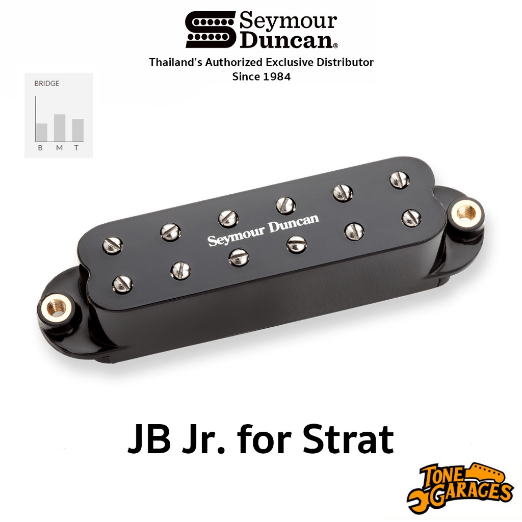Seymour Duncan Pickups JB Jr. for Strat Bridge (SJBJ-1) | Shopee Thailand