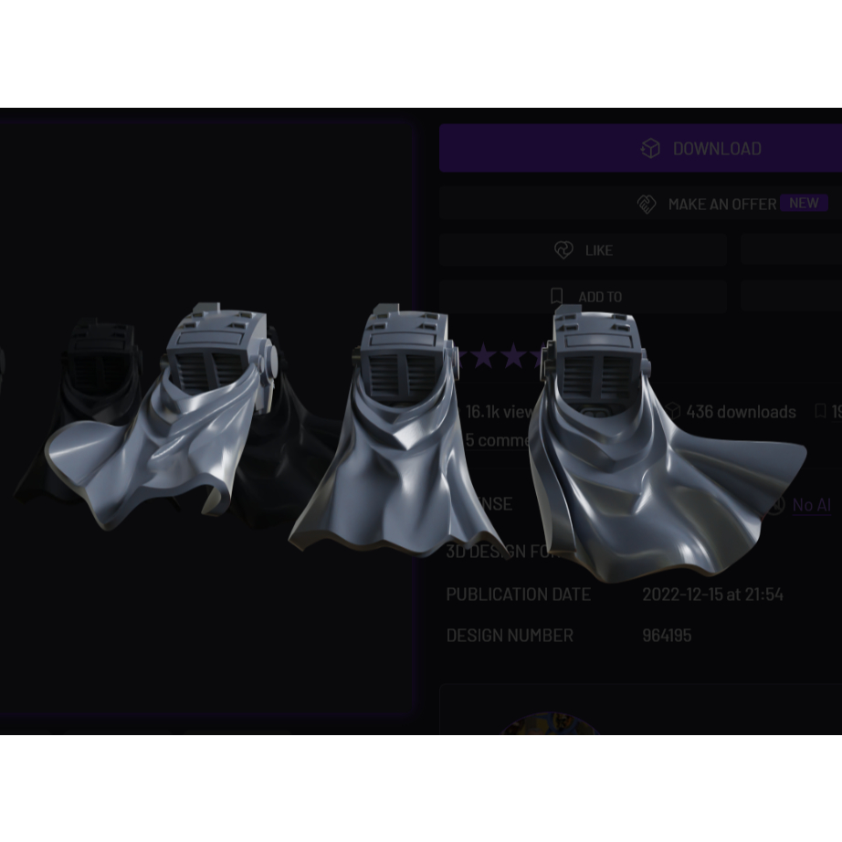 CAPES FOR TERMINATOR SET 1 | Shopee Thailand
