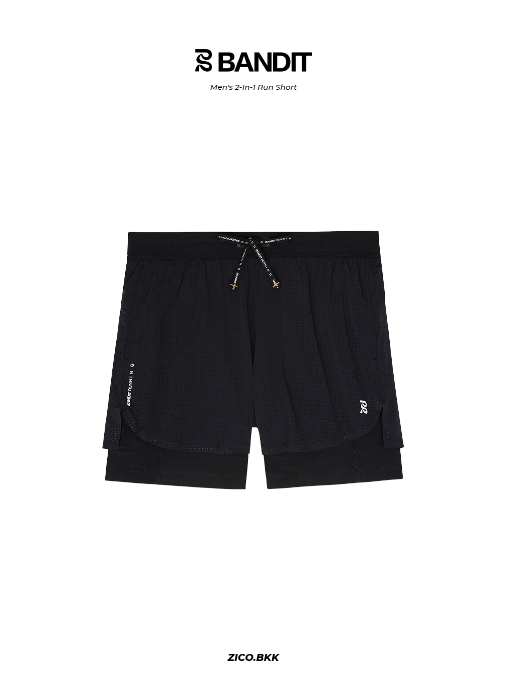 Bandit Vento Men's 2-In-1 Run Shorts | Shopee Thailand