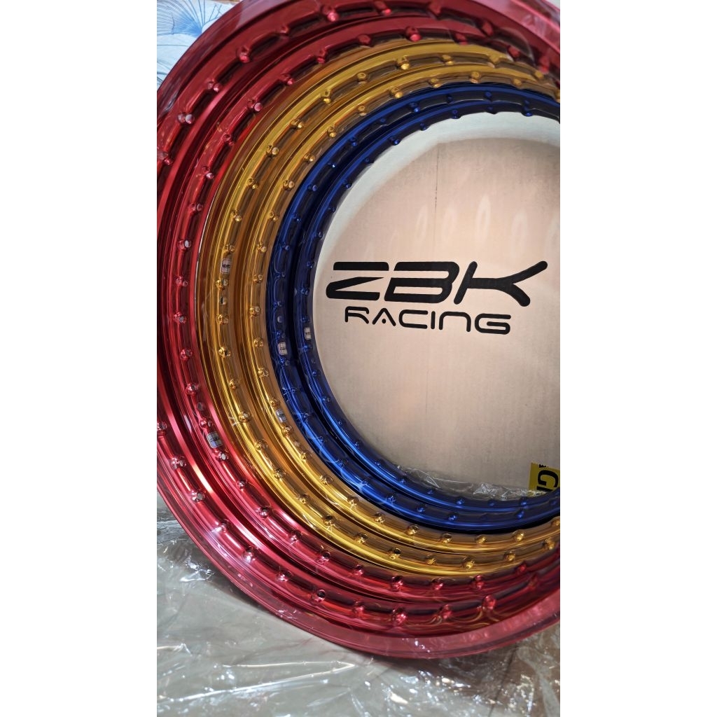 ล้อทรงรางน้ำ ล้อMORAD SPAIN งาน ZBK ขนาด 17x1.20 ฟรีพวงกุญแจZbk.ทุกคุ่ ...