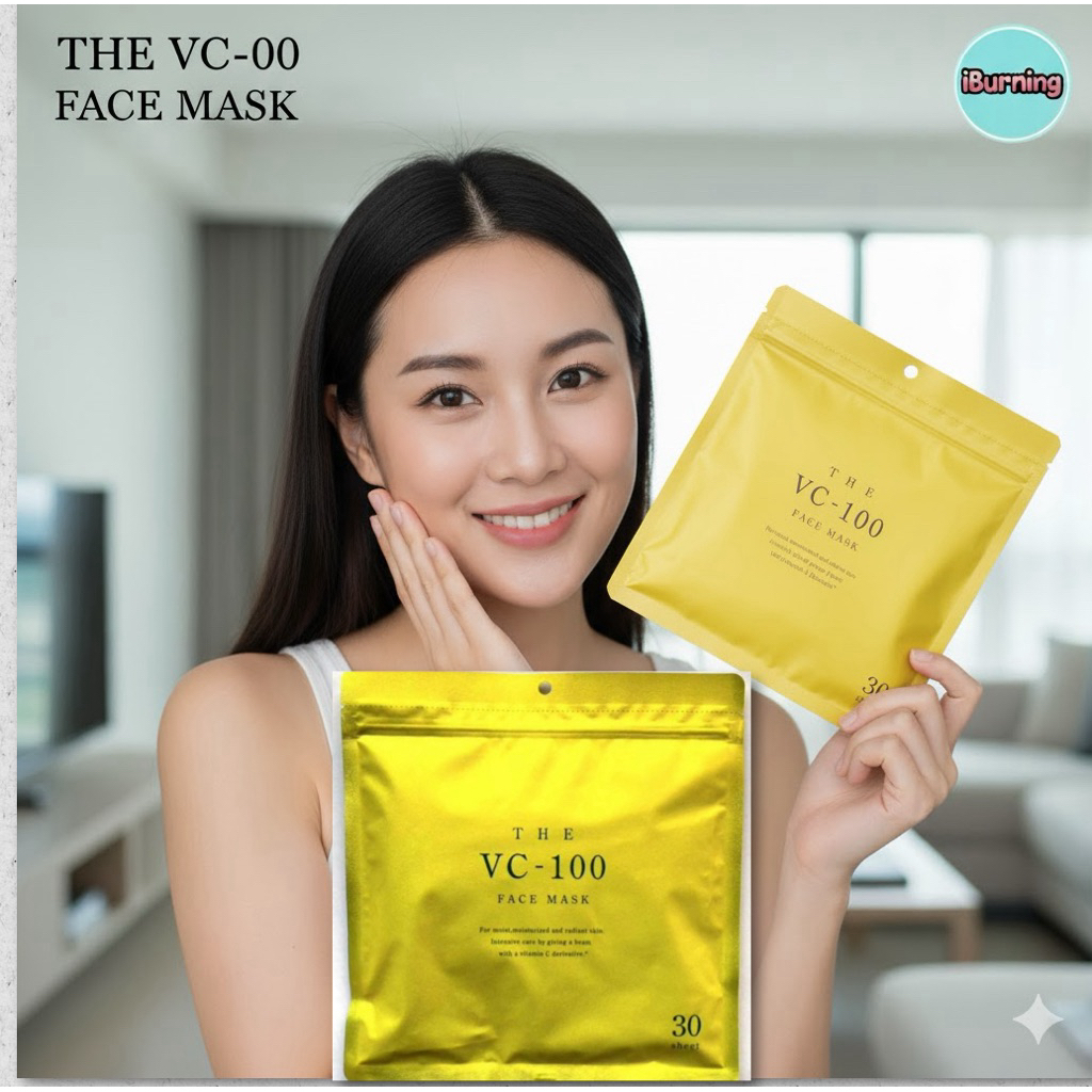 🎌พร้อมส่ง 🇹🇭🌟SHIN FACTORY THE VC - 100 Face Mask sheet 30 PCS. | Shopee ...