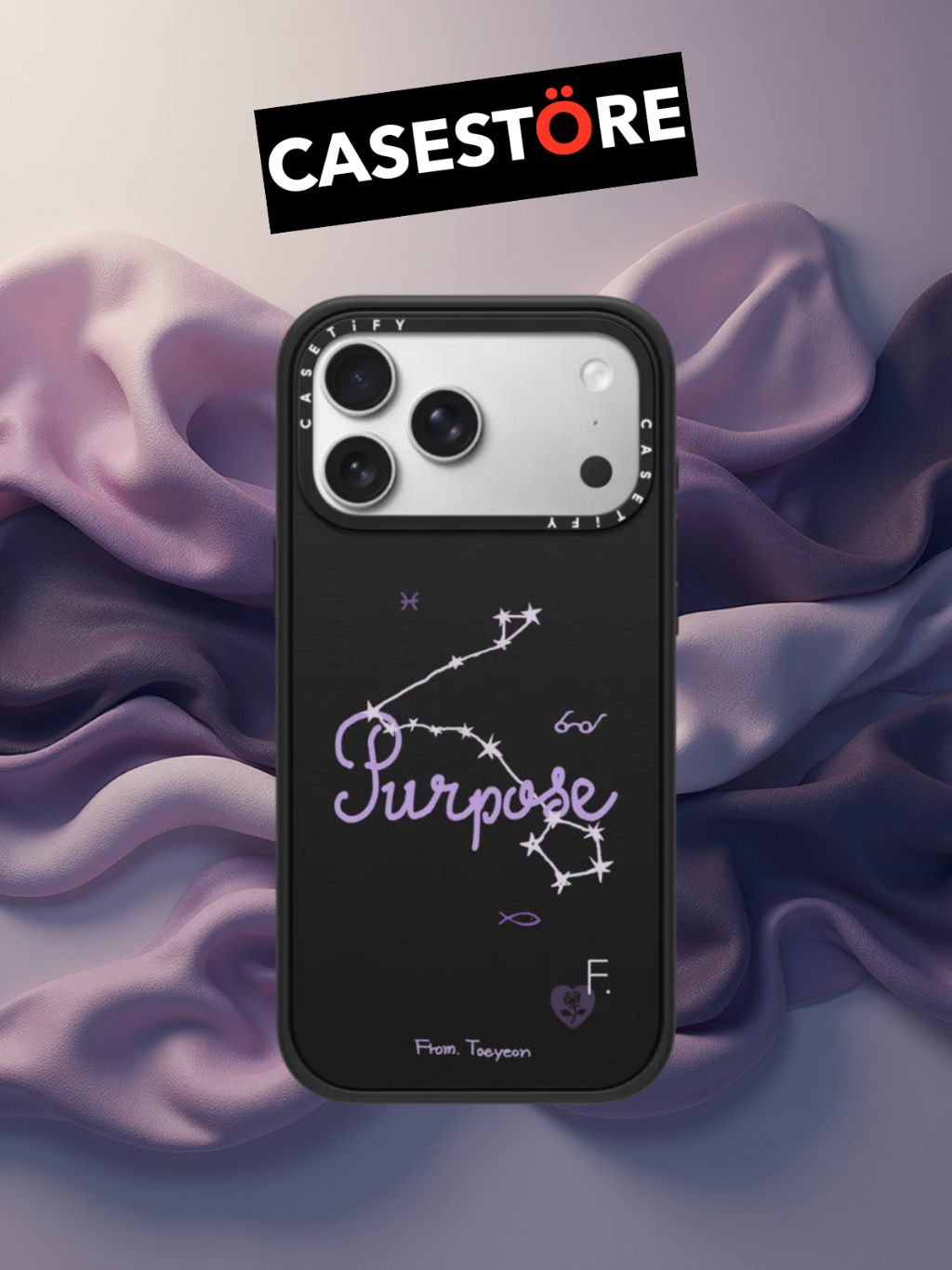 CASETiFY TAEYEON Purpose iPhoneケース 🌷พร้อมส่ง🌷] CASETiFY | TAEYEON - TAEYEON Purpose Case ใช้สำหรับ