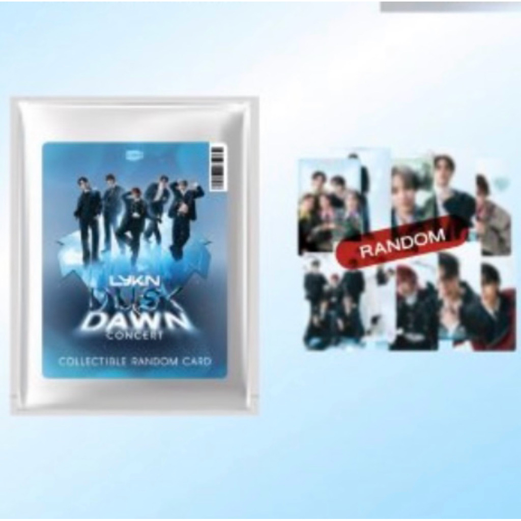 LYKN COLLECTIBLE RANDOM CARD การ์ดแรนด้อมคอลคอนเสิร์ตไลแคน