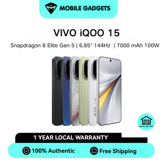 โปรโมชั่น Flash Sale : vivo iQOO 15 | Snapdragon 8 Elite Gen 5 | 6.85" 144Hz 1440 x 3168 pixels | 7000 mAh 100W