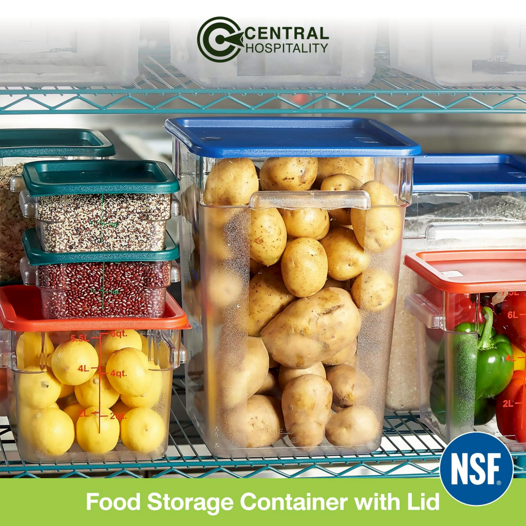 JIWIN Food Storage Container with lid กล่องใส่อาหารพลาสติก พร้อมฝาปิด ...