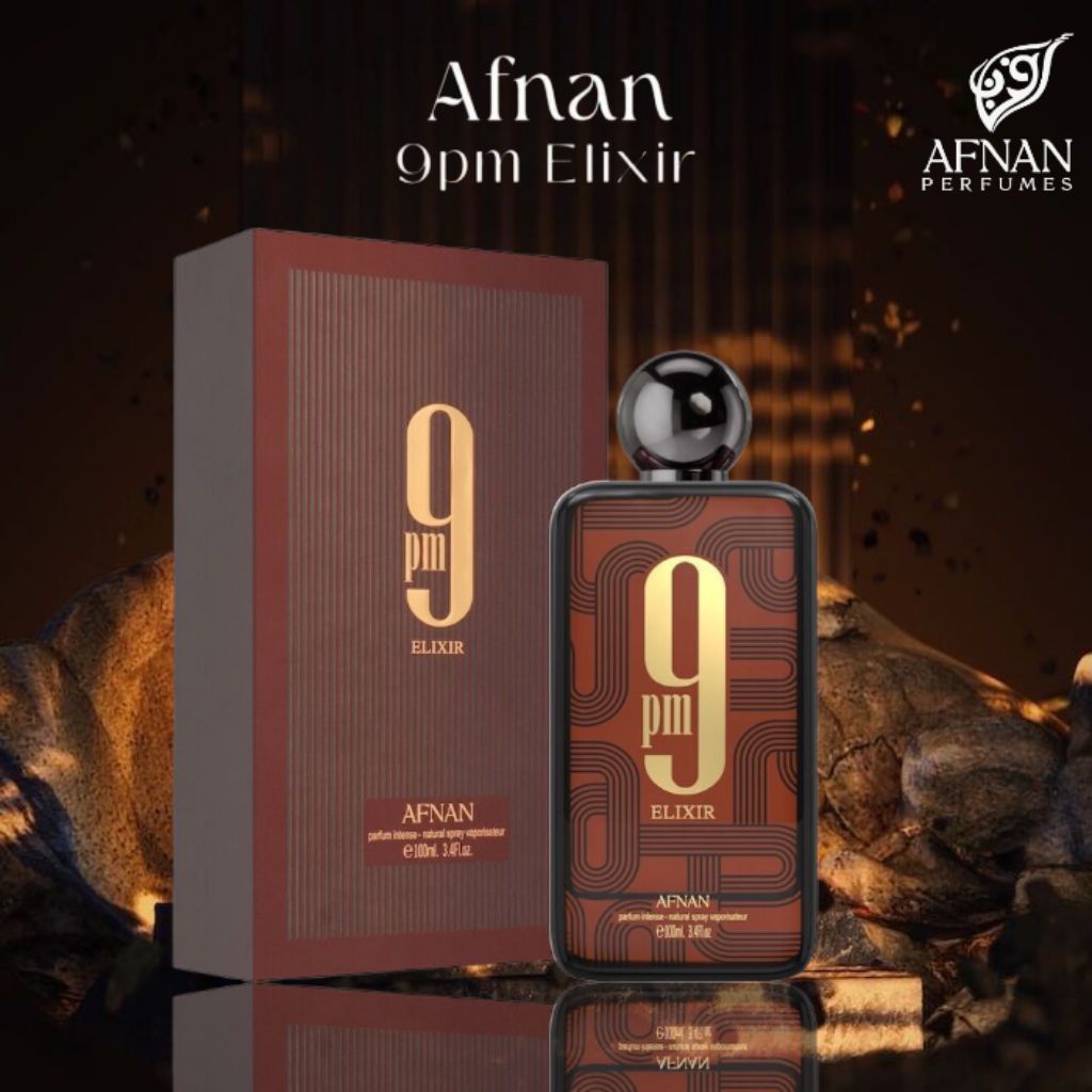 9PM Elixir EDP by Afnan 100 ml แท้💯 | Shopee Thailand