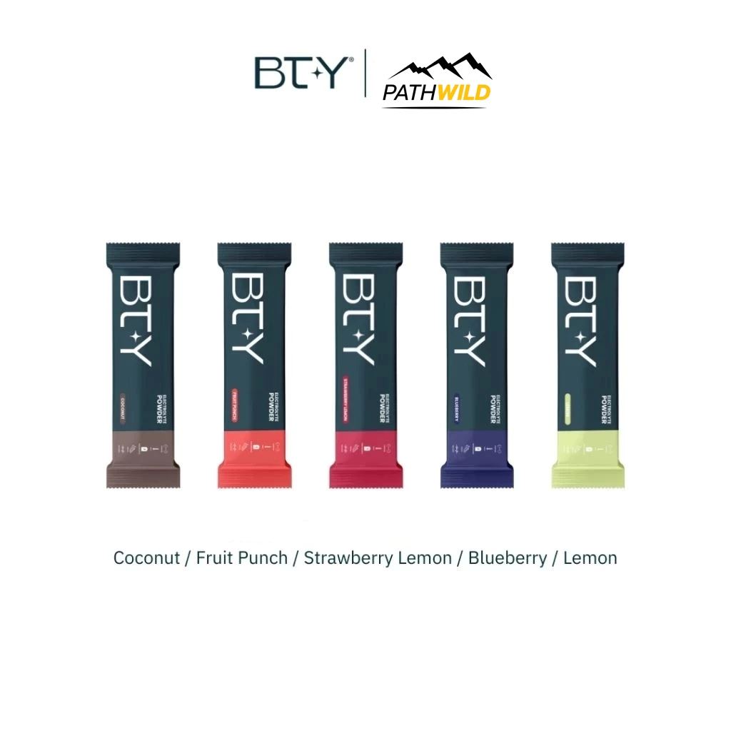 BTY Electrolyte Powder ผงชงพร้อมดื่ม เกลือแร่ให้พลังงาน สำหรับออกกำลัง ...
